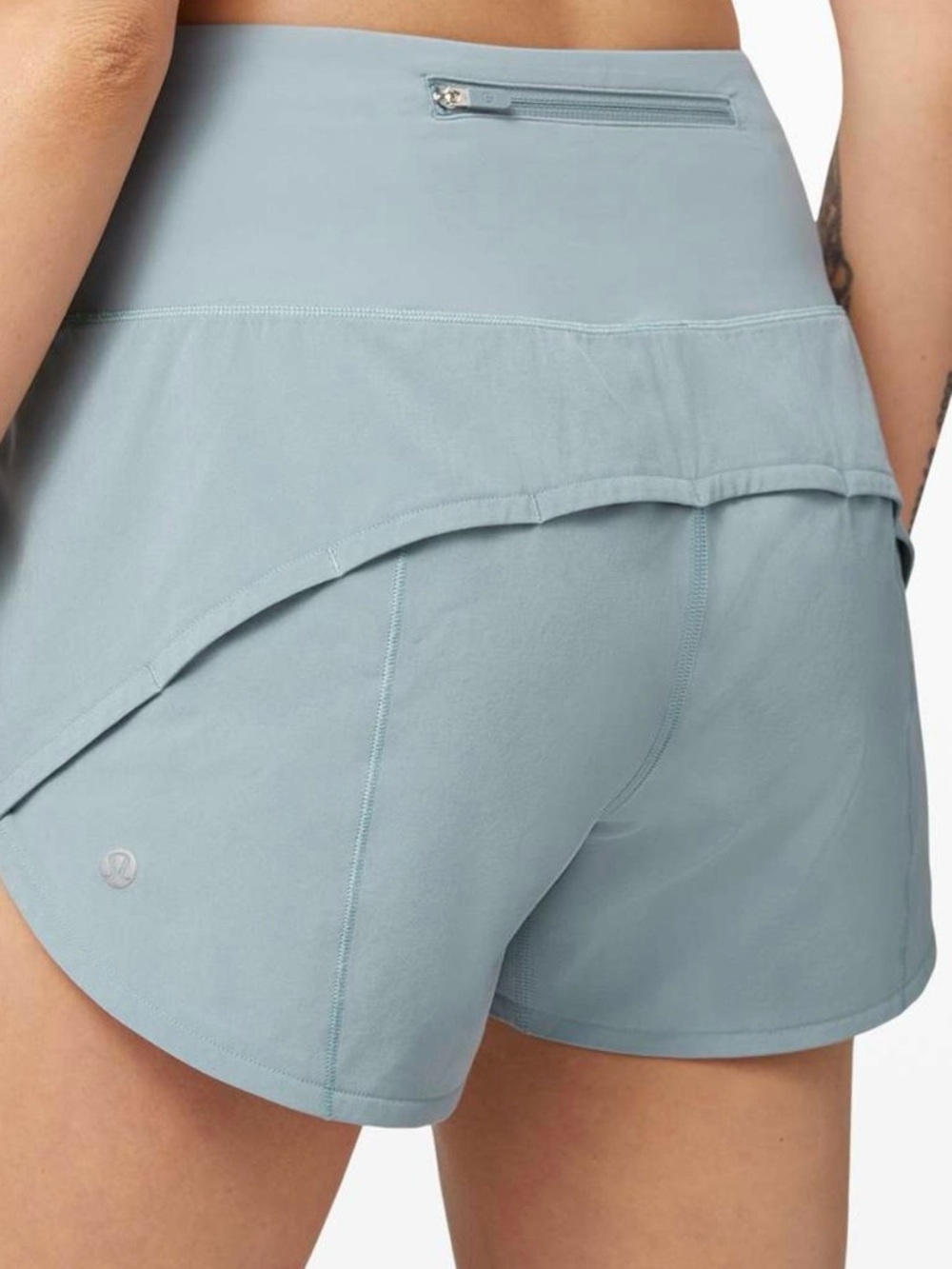 lululemon athletica Pale Aqua Athletic Skort